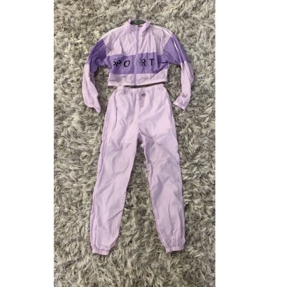 Other - Crop Windbreaker Set